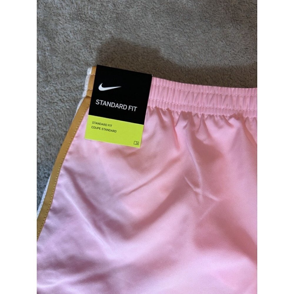 NWT NIKE Girls Youth Dry Tempo Standard Fit Running Shorts Sz L - Picture 4 of 9
